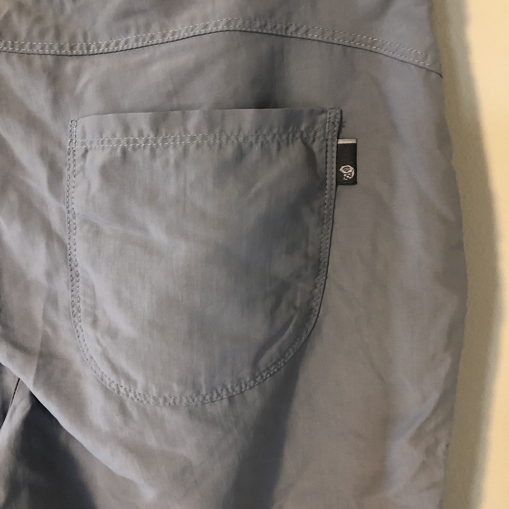 Mountain Hardwear gray nylon‎ hiking pants 10 - Picture 3 of 8